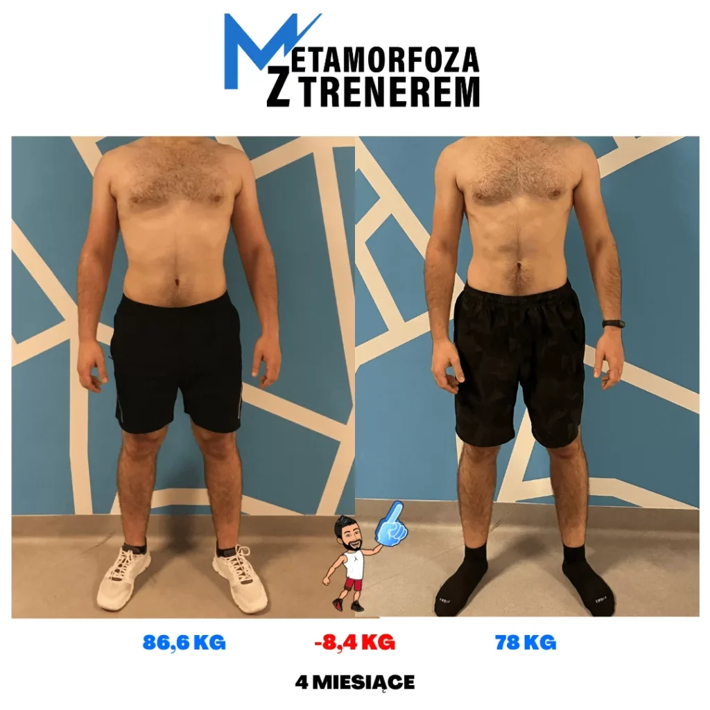 Odchudzanie Tomka – metamorfoza w 16 tygodni