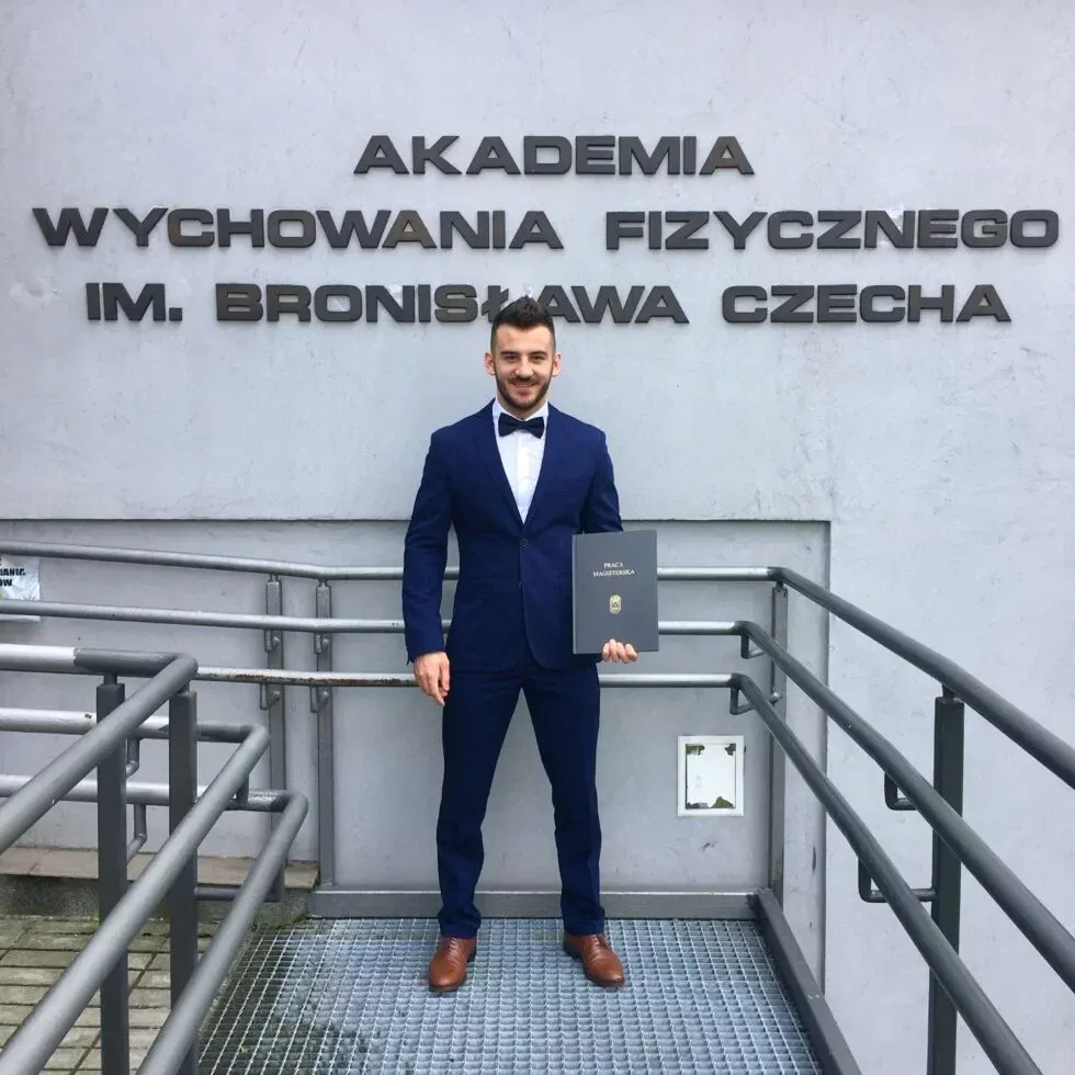 Trener personalny magister Michał Dudek Kraków