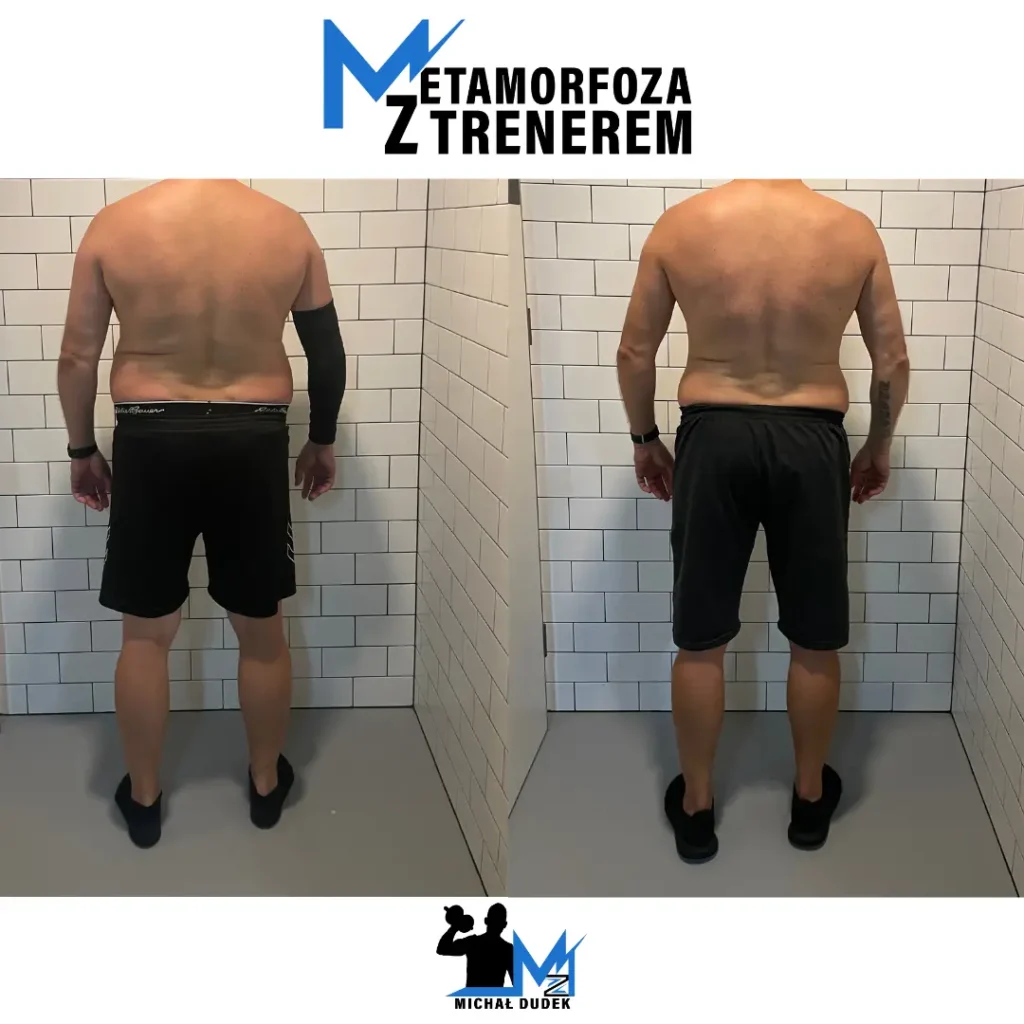 Utrata 11 kg wagi przez Pawła- 4 miesięczna metamorfoza