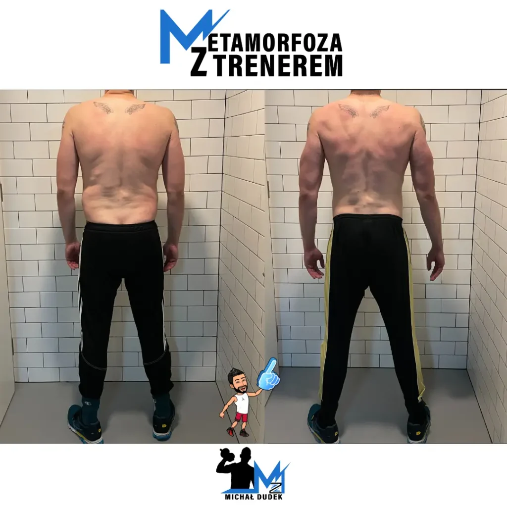 Przed i po- Pawła! -10,3 kg!